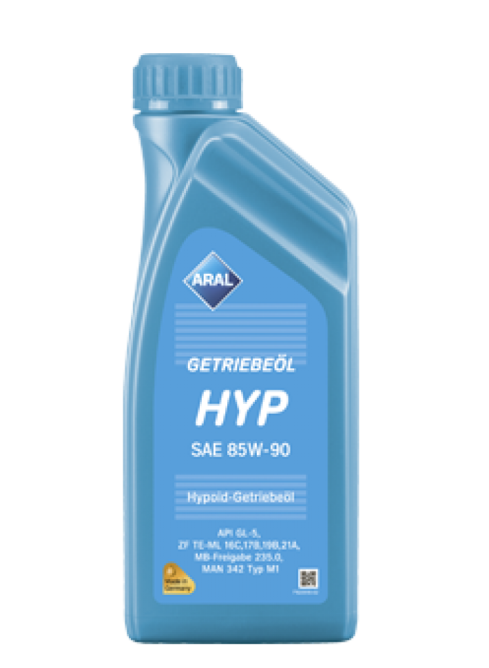 Трансмиссионное масло Aral Getriebeol HYP 85W-90, 1л